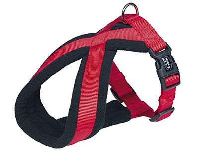 Nobby Arnés Classic Comfort, 35-50 cm x 25-50 mm, Rojo