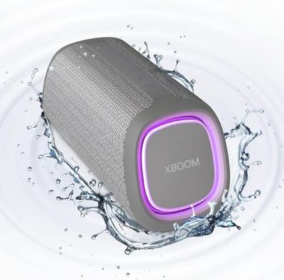 LG XBOOM Cassa bluetooth, Speaker Bluetooth Portatile con Sound Boost(20W, Google, Siri,Alexa),mini cassa bluetooth DXG5QGR