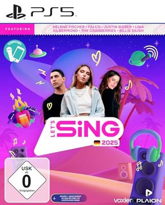 Let's Sing 2025 tysk version (PlayStation 5)