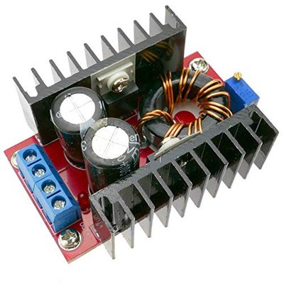 BeMatik - Fuente de alimentación DC-DC de 10-32V a 60-97V de 100W con conversor DW-0405 (AK033)