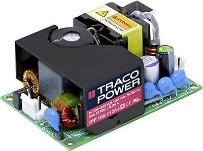 TracoPower TPP 100-128A-J AC voedingssteen, open frame +30,8 V/DC 3580mA