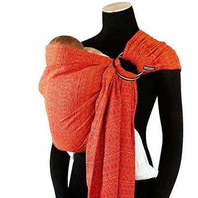 Didymos Mochila portabebés DidySling modelo Indio rubí-mandarine 20095