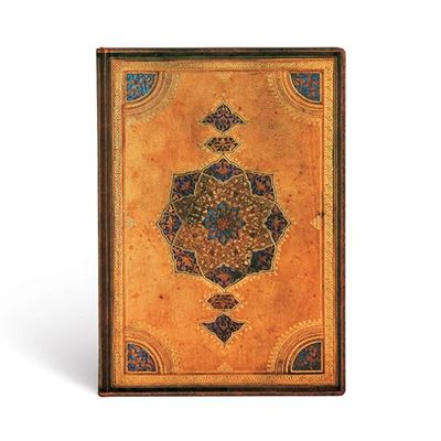 Paperblanks Softcover Flexis Safavid | Lined | Midi (130 × 180 mm), FB4447-5 (Safavid Binding Art)