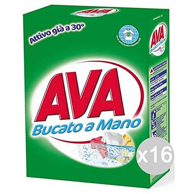 Set 16 AVA Bucato E 2 Mano Detersivo Ltrice E Bucato