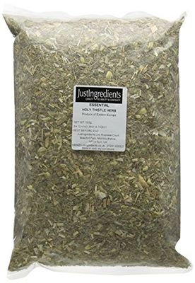 JustIngredients Essentials Holy Thistle Herb 500 g (Pack of 2)