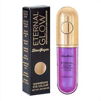 Stargazer Eternal Glow Shadow, Shimmering Colour For Eye Shadow And Highlight Shocking Pink