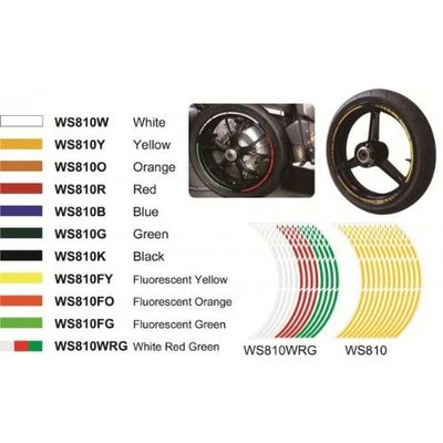 Keiti WS810K Reflective Sticker Black