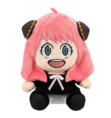 Total Anime Anya Forger Peluche de 20 cm Ultra Suave con Detalles auténticos de SPYxFAMILY