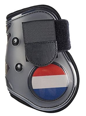 HKM Capuchons pour boulette arrière Motif Drapeau Netherlands, Poney