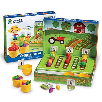 Learning Resources Set de clasificación de la Huerta