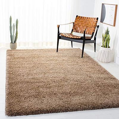 Safavieh Mcr4571d Milan Cormoran Collection Cormoran Zone Tapis, Polypropylène, Dark Beig, 5'1" x 8'