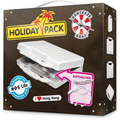Kamikaze Gear Nintendo DS lite Holiday Pack White (Nintendo DS Lite)