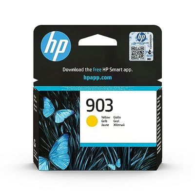 HP T6L95AE 903 Original Ink Cartridge, Yellow, Single Pack, Standard