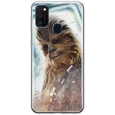 ERT GROUP mobiel telefoonhoesje voor Samsung M21 origineel en officieel erkend Star Wars patroon Chewbacca 001 optimaal aangepast aan de vorm van de mobiele telefoon, hoesje is gemaakt van TPU