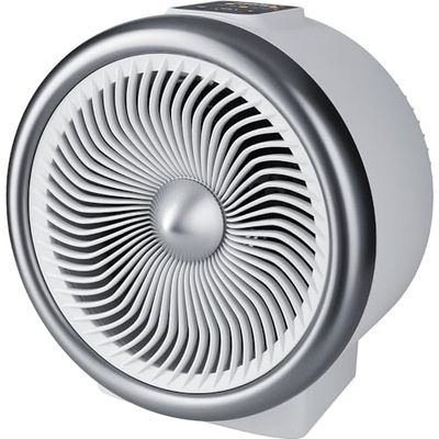 Steba Germany 352000 VTH 2 HOT & Cold staande ventilator 2000 W wit-zilver