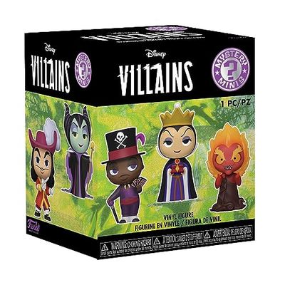 Funko Mystery Mini - Disney Villains - 1 of 12 To Collect - Styles Vary- Minifigura de Vinilo Coleccionable - Idea de Regalo - Mercancia Oficial - Juguetes para Niños y Adultos - Movies Fans