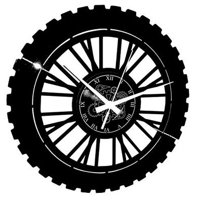 Instant Karma Clocks Vinyl Wandklok Motorracen Motorfiets Rijden