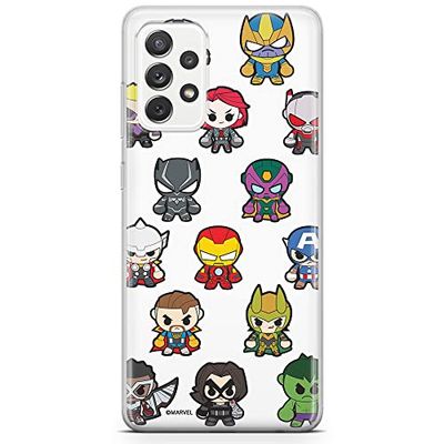 Ert Group custodia per cellulare per Samsung A53 5G originale e con licenza ufficiale Marvel, modello Avengers 025 adattato in modo ottimale alla forma dello smartphone, custodia in TPU