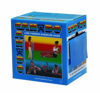 3B Scientific Bande Élastique Cando Boîte de 46 m Bleu/Fort