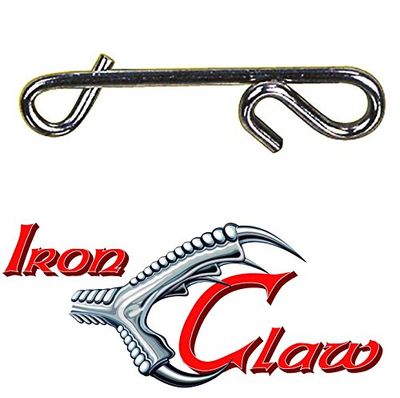 IronClaw Unisex - volwassenen 10C4039507151386C10 Iron Claw maat: XL / 27kg knooploze connector knooploos voorgeleider 20 stuks van Sänger, kleurrijk, normaal
