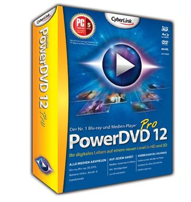 CyberLink PowerDVD 12 Pro (Windows 8) - software