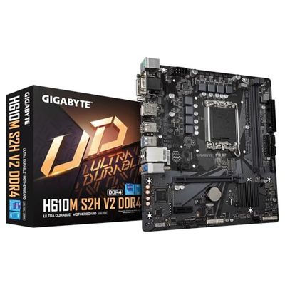 Placa Base Gigabyte H610M S2H V2 DDR4 Intel LGA 1700