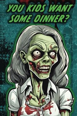 Zombie Mommy: Mom Zombie-Themed Notebook, 120 Pages, Ideal for Moms, Horror and Zombie Fans