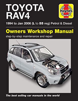 Toyota RAV4 Petrol & Diesel (94 - Jan 06) L to 55: 94-06