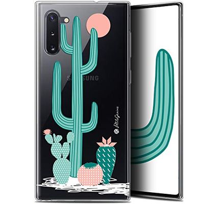 Caseink fodral för Samsung Galaxy Note 10 (6.3) [HD gel tryckt i Frankrike Petits Grains® kollektion design i kaktusens skugga - mjuk - ultratunn]