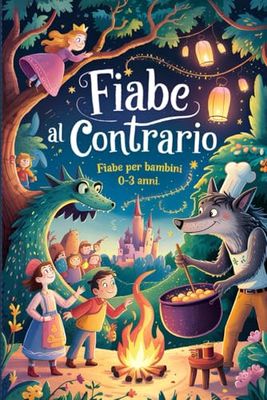 Fiabe al Contrario: Fiabe per bambini illustrate della buonanotte – 35 storie brevi per bambini dai 0 ai 3 anni da leggere come prime letture - prima edizione