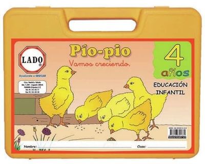 P¡o-p¡o, Educación Infantil, 4 años
