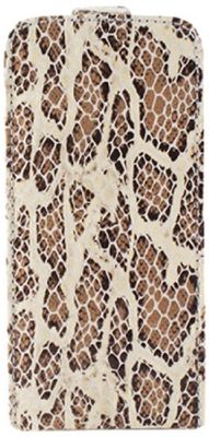 tammyb Reptile Flip Case voor iPhone 5 leer