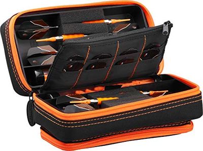 Casemaster Plazma Pro - Funda para Dardos (con Bolsillo para teléfono), Color Negro