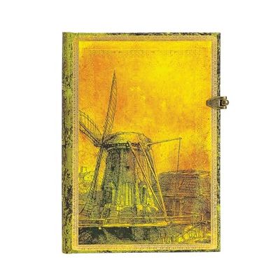Paperblanks Notitieboek met harde kaft 350e sterfdag van Rembrandt - Midi - gelinieerd - 240 p.