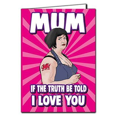 Nessa Gavin en Stacey -" Mum als de waarheid wordt verteld dat ik van je hou" - Verjaardag, TV, Grappig, Show, IN97