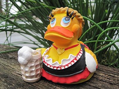 Lanco- Pato de Goma. Babaro. 100% látex natural. Ideal para regalo.