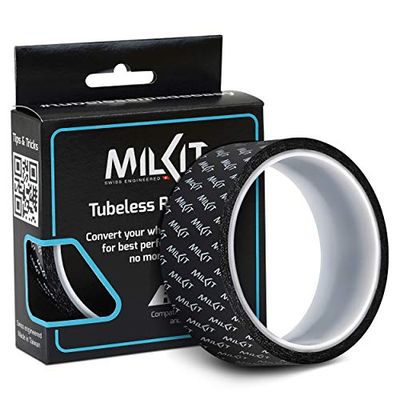 milKit Tubeless Velgenband, 10 m rol, extra sterke velgband, verkrijgbaar in 21 mm -25 mm - 29 mm - 32 mm - 35 mm (21 mm)