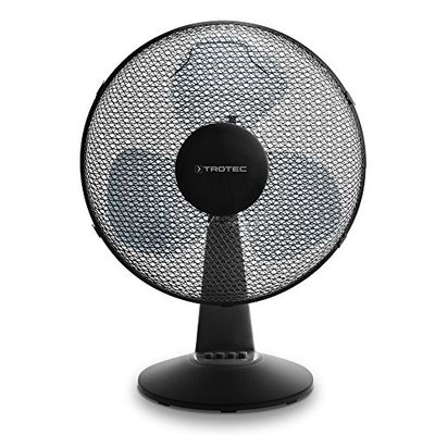 TROTEC Tafelventilator TVE 17 met 40 Watt capaciteit, voorkant en achterkant beschermd door metaalrooster