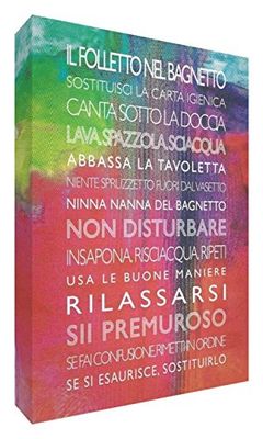 Feel Good Art Le lutin cadre mural 60 x 40 x 4cm multicolore