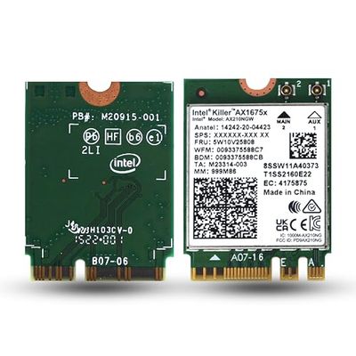 Intel NIC WI-FI 6E AX210 1675 2x2 NovPro, green, AX210.NGWG.NVX