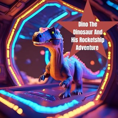 Dino the Dinosaur and his Rocket Ship Adventure: Childrens book about a dinosaur that wants to fly in space on a rocket ship.