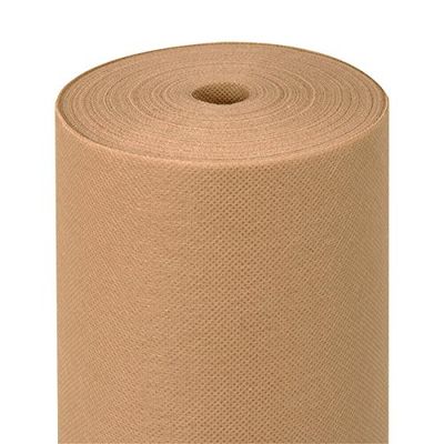 Tablecloth "Spunbond" Pre-Cut 120 Cm 60 Gsm 1,2X50,4 M Sand Pp - 1 Units