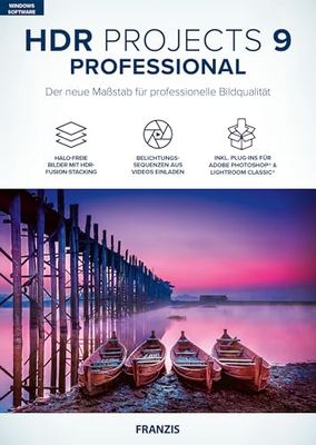 HDR projects 9 Pro | De por vida | Versión en inglés | Código de activación por correo electrónico