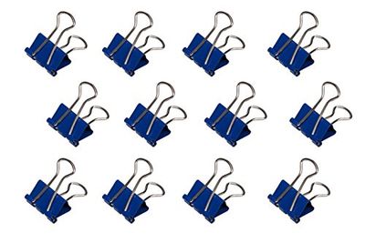 Maul Original Mauly Klemmer 19 mm, Pinces , largeur de serrage 7 mm, 2141937, boîte de 12 pieces, blue