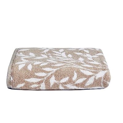 Dreams & Drapes Badkamer - Sandringham - 100% Katoen Badhanddoek - 70 x 130cm in Naturel
