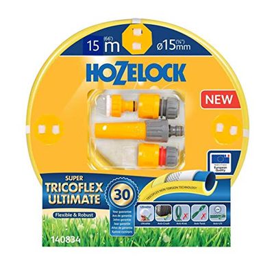 Hozelock Super Tricoflex Ultimate Set Ø 15 mm 15 m 15 mm, standaard