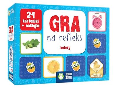 Rosne i poznaje Gra na refleks Kolory