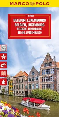 Belgium Luxemburg Marco Polo Map: Marco Polo Highlights