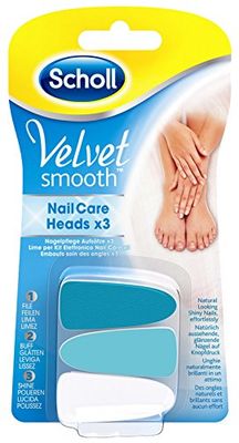 Pedorex Set 6 Velvet Smooth Kit Nail Care Lime Rechange Soin du Corps, Multicolore, Unique