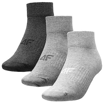 4F Socks för kvinnor, MULTICOLOUR 1 MELANGE, 35-38 EU